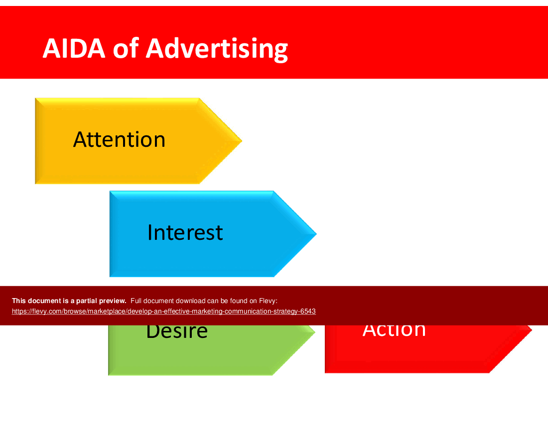 This is a partial preview of Develop an Effective  Marketing Communication  Strategy (43-slide PowerPoint presentation (PPTX)). Full document is 43 slides. 