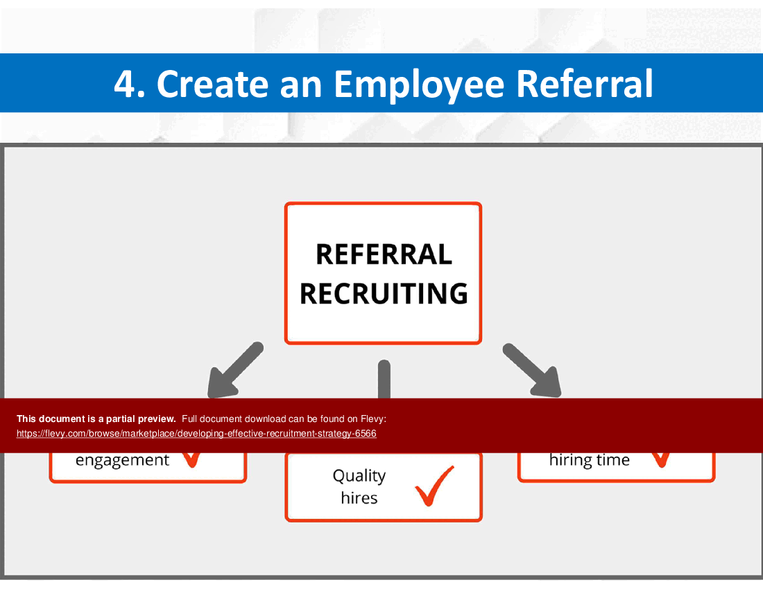 Developing Effective Recruitment Strategy (58-slide PowerPoint presentation (PPTX)) Preview Image