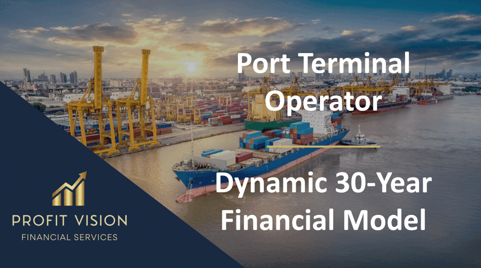 Port Terminal Operator - Project Finance Model (Excel template (XLSX)) Preview Image