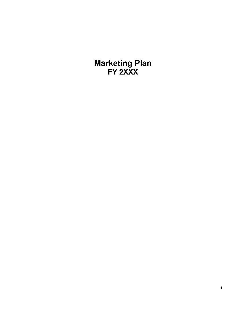 Marketing Plan of a Consulting Firm (34-page PDF document) Preview Image