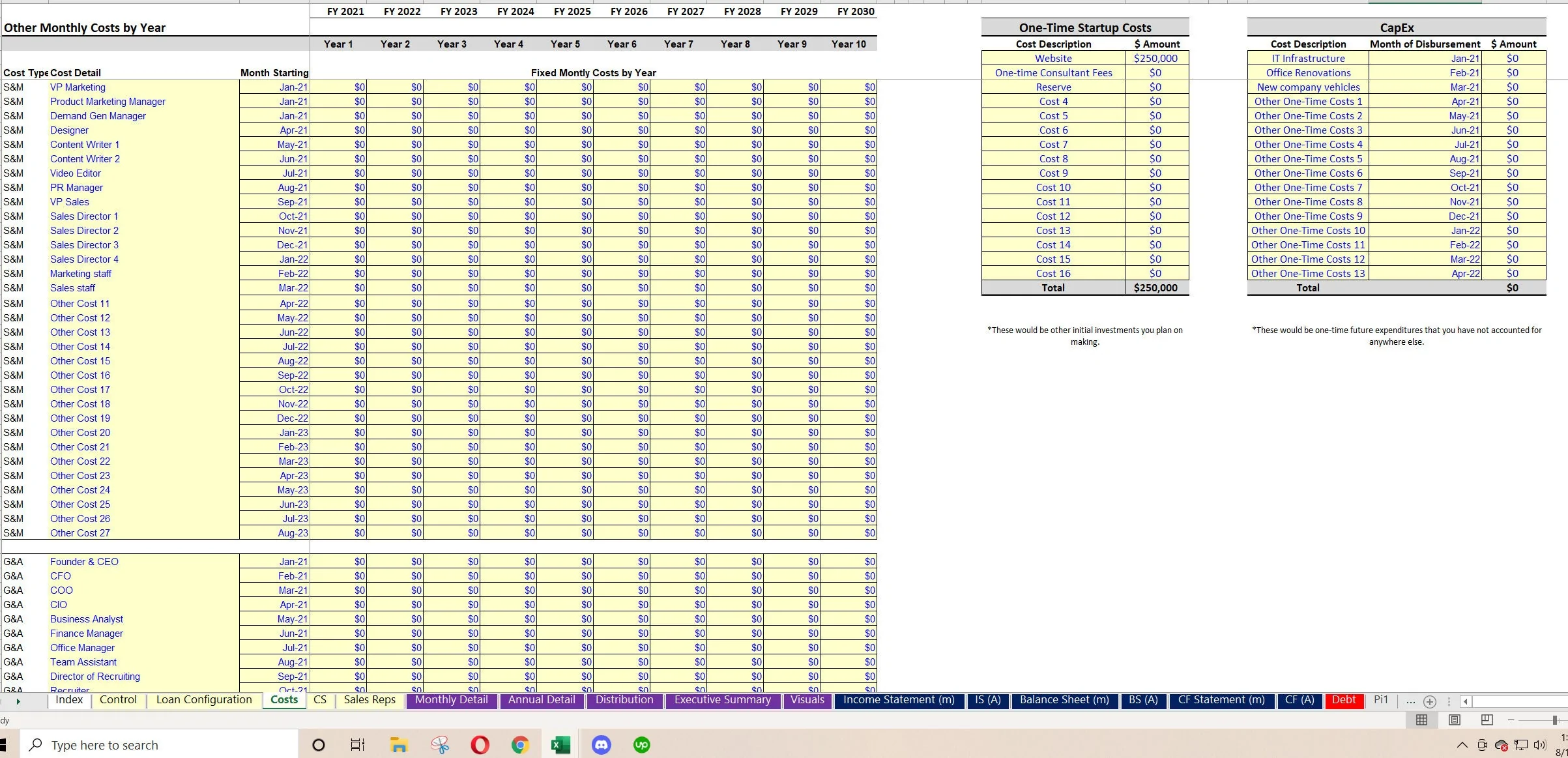 This is a partial preview of Loan Business Financial Model (Excel workbook (XLSX)). 