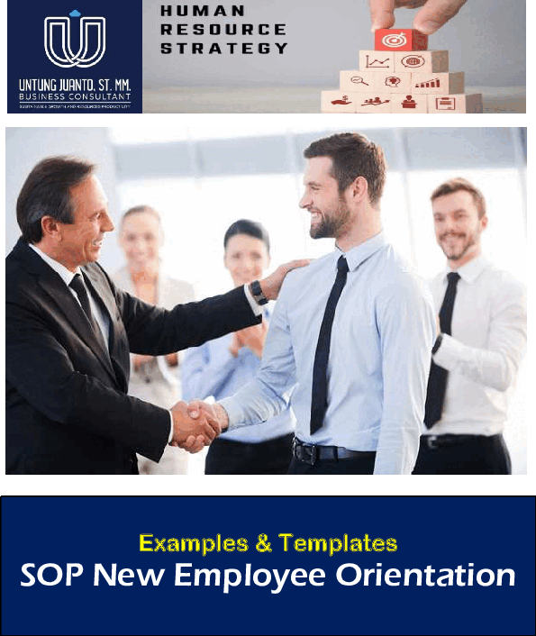 SOP New Employee Orientation (Examples & Templates) (5-page Word document) Preview Image