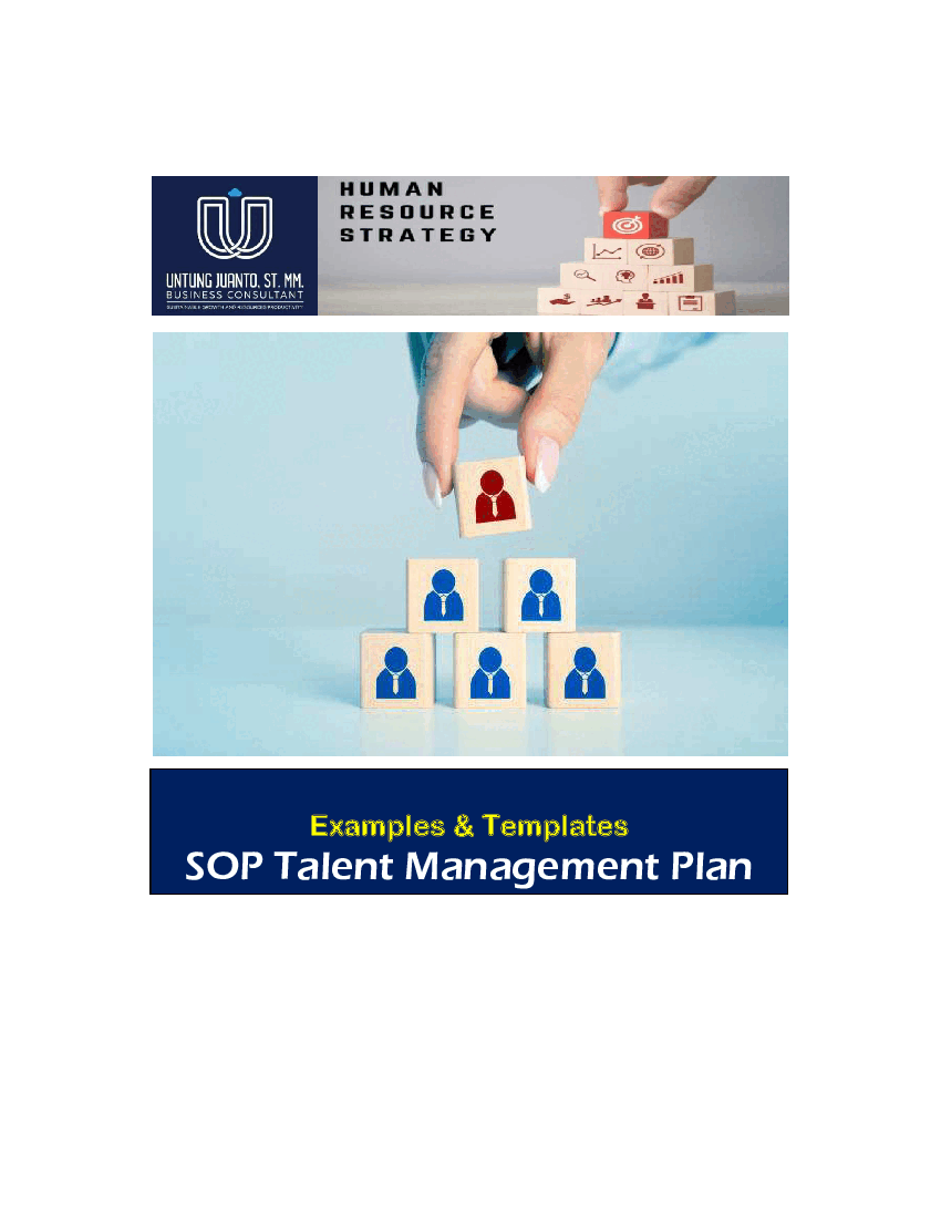 SOP Talent Management Plan (Examples & Templates) (5-page Word document) Preview Image