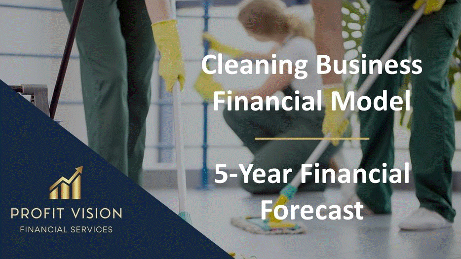 Cleaning Business - 5 Year Financial Model (Excel template (XLSX)) Preview Image