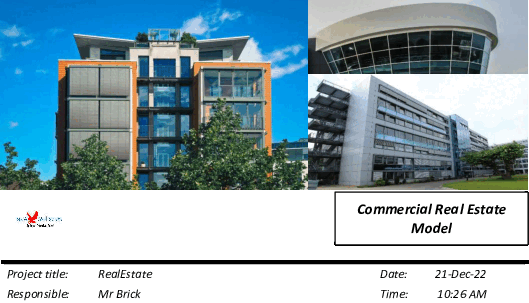 Commercial Real Estate Excel Model Template (Excel template (XLSM)) Preview Image