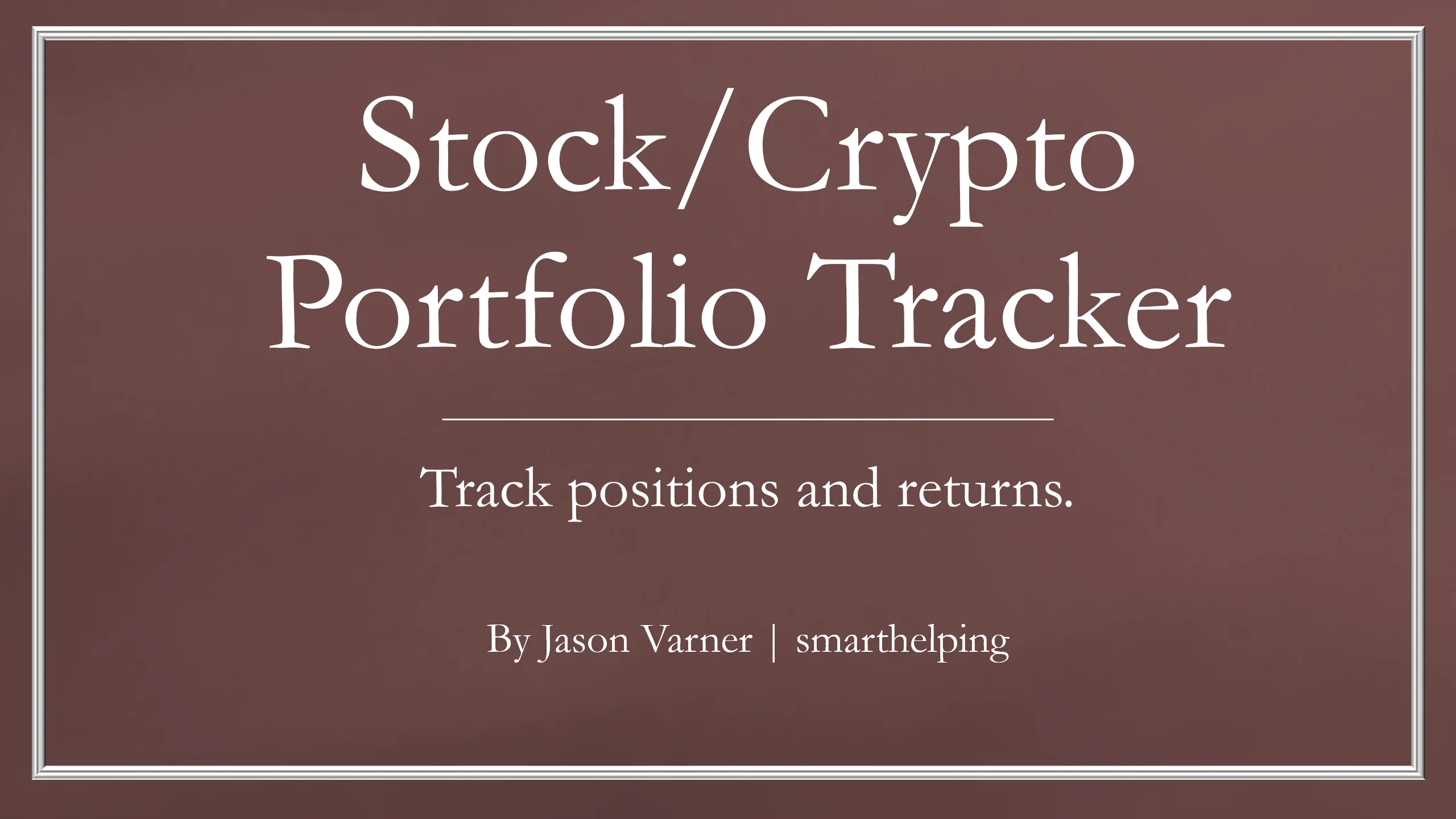 Investment Fund Trading Tracker: Up to 50 Assets