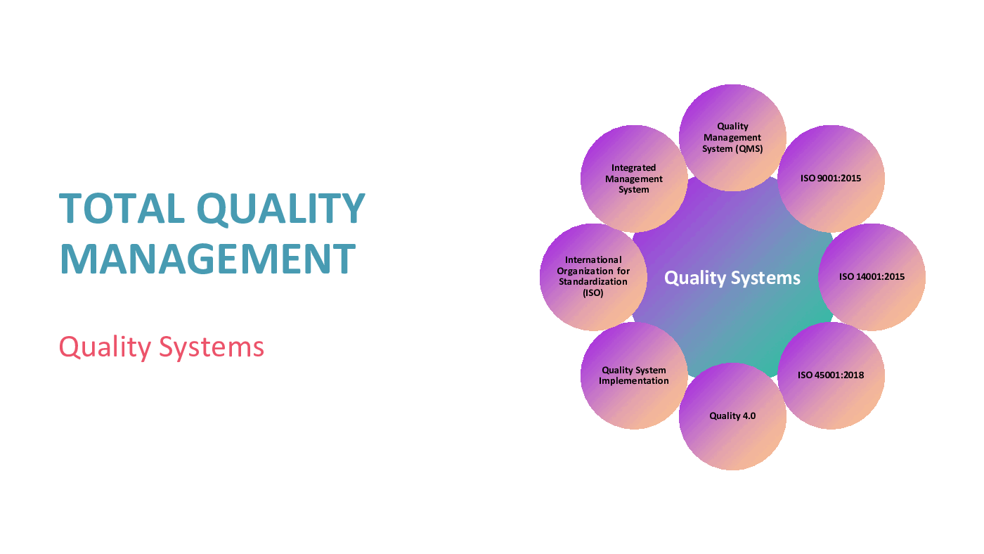 This is a partial preview of Total Quality Management - Quality Systems (100-slide PowerPoint presentation (PPTX)). Full document is 100 slides. 