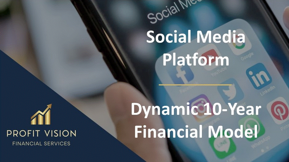 Social Media Platform – Dynamic 10 Year Financial Model (Excel template (XLSX)) Preview Image