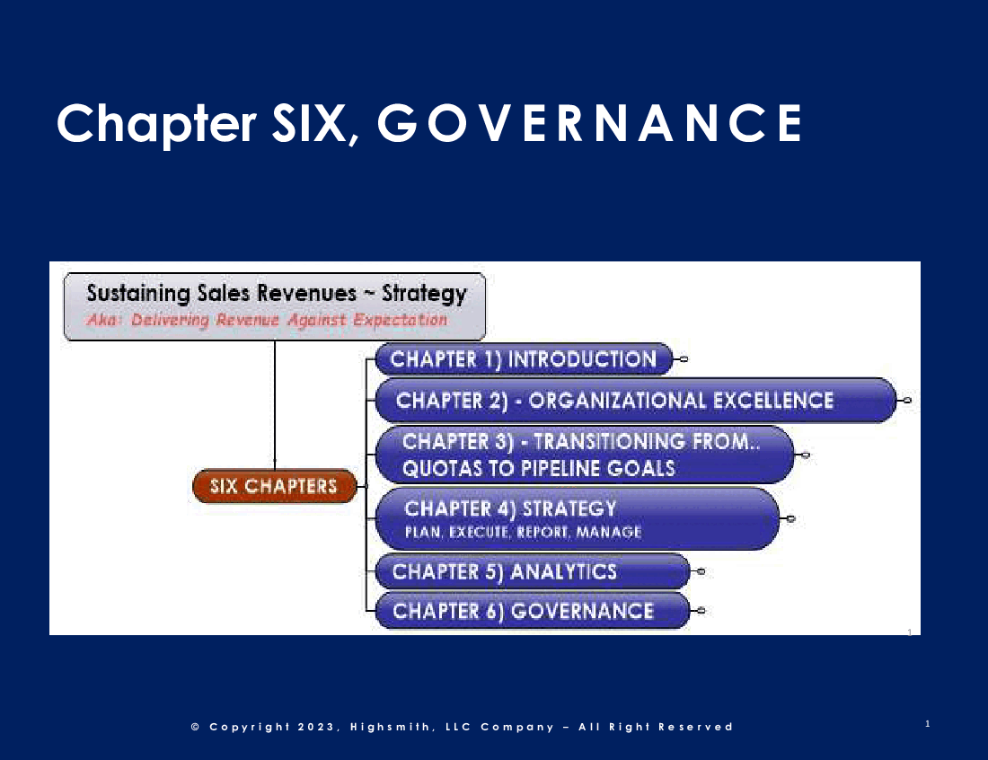 Sustaining Sales Revenues: Governance (Chapter 6) (45-slide PowerPoint presentation (PPTX)) Preview Image