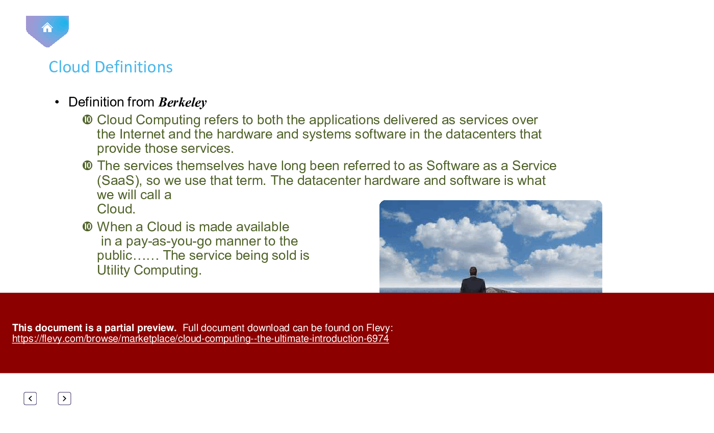 Cloud Computing - The Ultimate Introduction (126-slide PowerPoint presentation (PPTX)) Preview Image