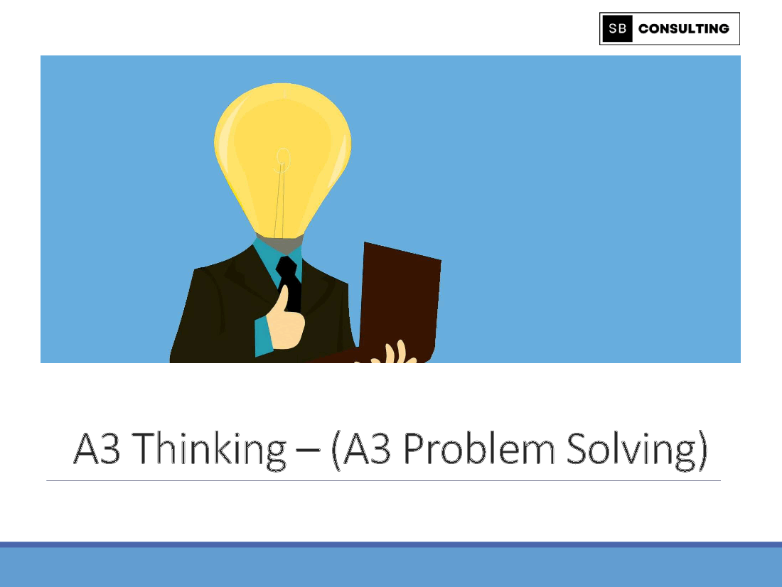 A3 Thinking (A3 Problem Solving) Process