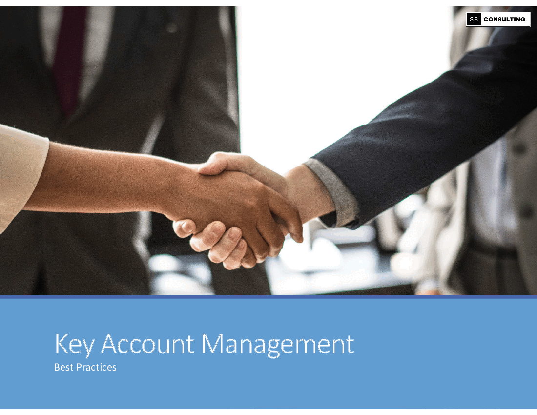 Key Account Management (KAM) Best Practices