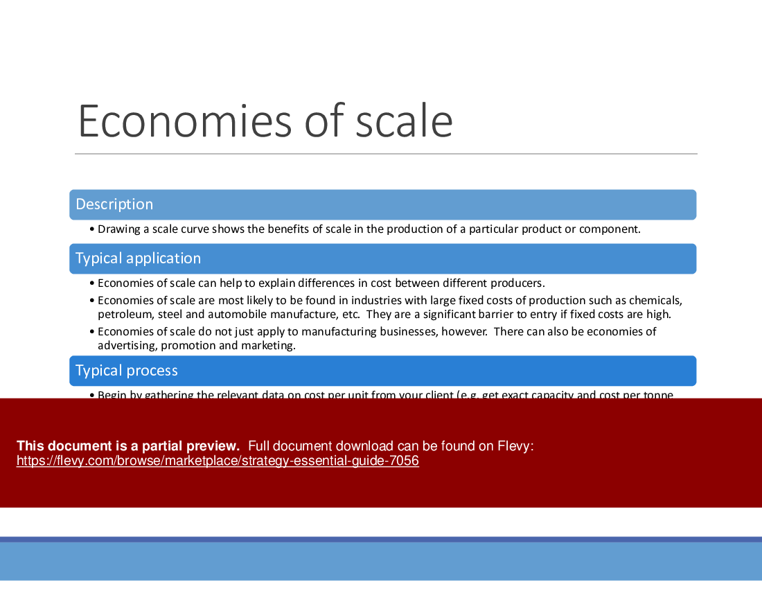 Strategy Essential Guide (205-slide PPT PowerPoint presentation (PPTX)) Preview Image