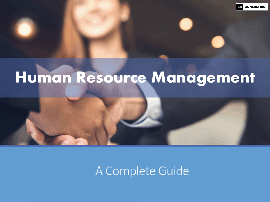 Human Resource Management (HRM) and Leadership Guide (200-slide PowerPoint presentation (PPTX)) Preview Image