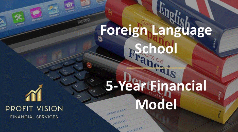 Foreign Languages School – 5 Year Financial Model (Excel template (XLSX)) Preview Image