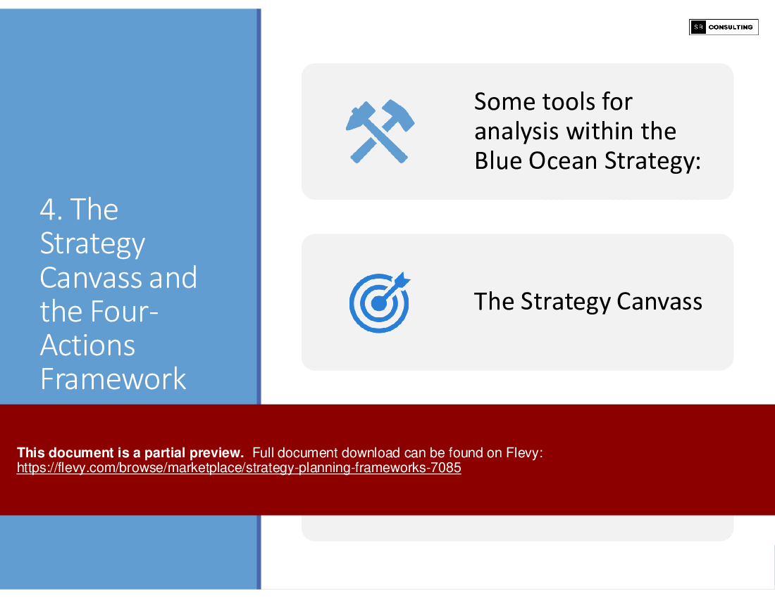 Strategy Planning Frameworks (193-slide PPT PowerPoint presentation (PPTX)) Preview Image