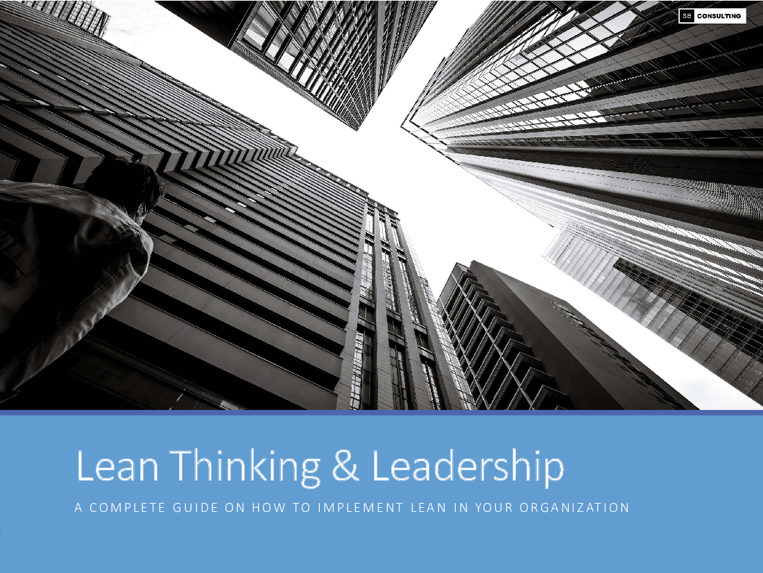 This is a partial preview of Lean Thinking and Leadership (167-slide PowerPoint presentation (PPTX)). Full document is 167 slides. 