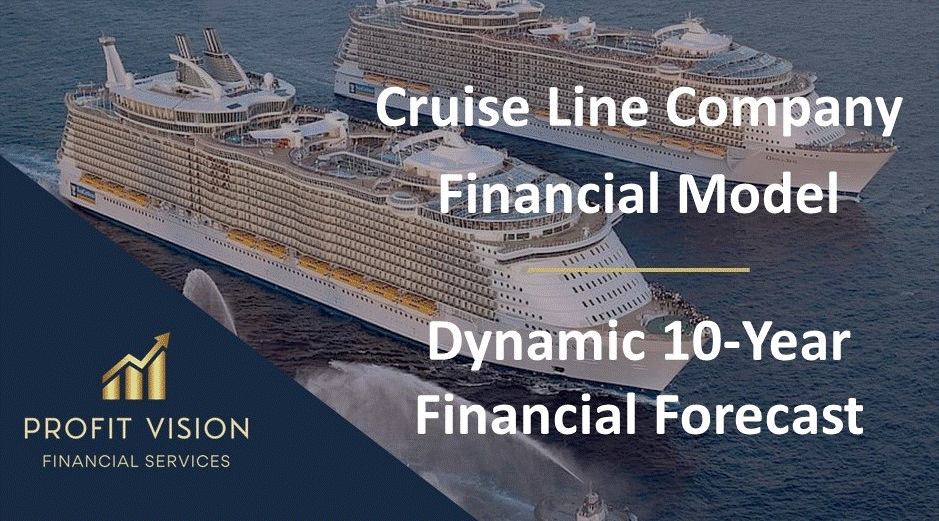 Cruise Line Company – Dynamic 10 Year Financial Model (Excel template (XLSX)) Preview Image