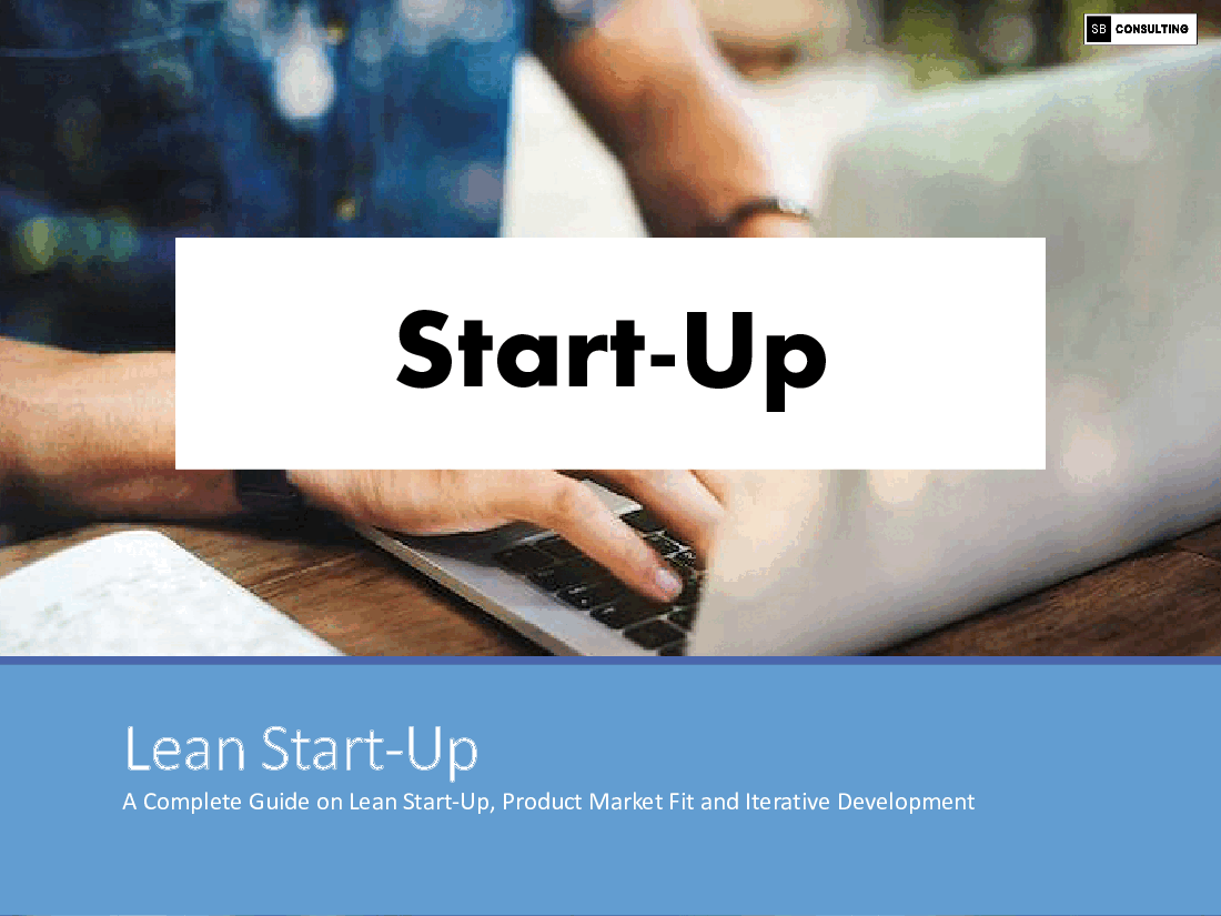 Lean Startup Toolkit (230-slide PPT PowerPoint presentation (PPTX)) Preview Image