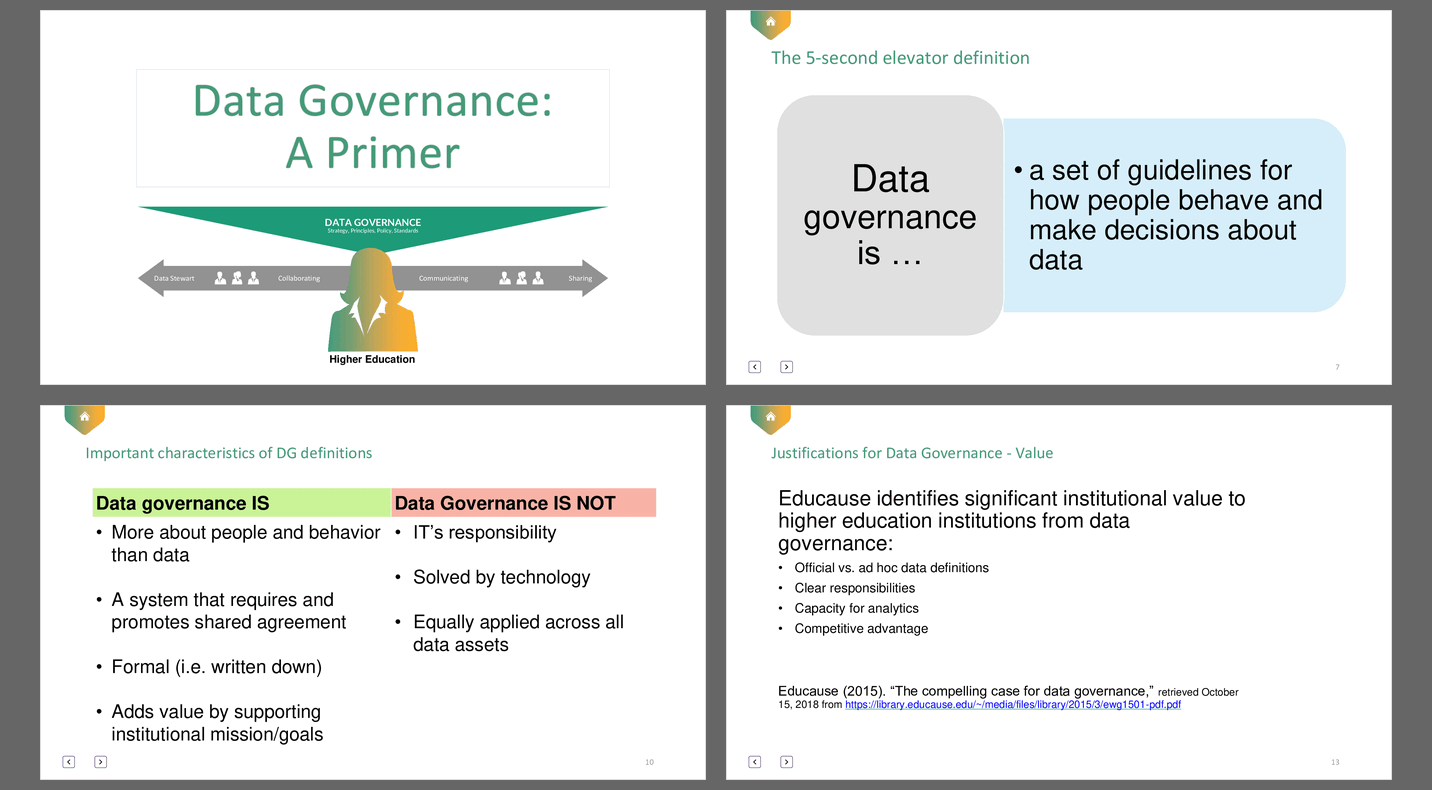 Data Governance - A Primer