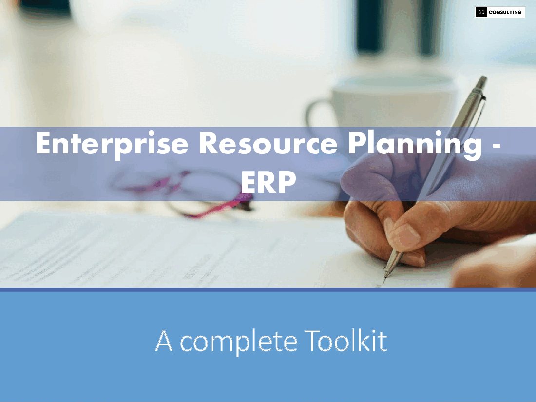 Enterprise Resource Planning (ERP) Training Kit
