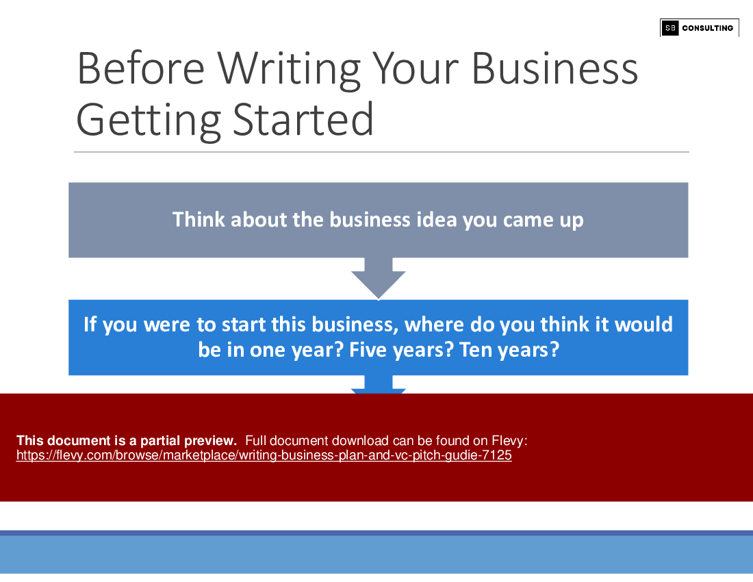 Writing Business Plan and VC Pitch Guide (134-slide PPT PowerPoint presentation (PPTX)) Preview Image