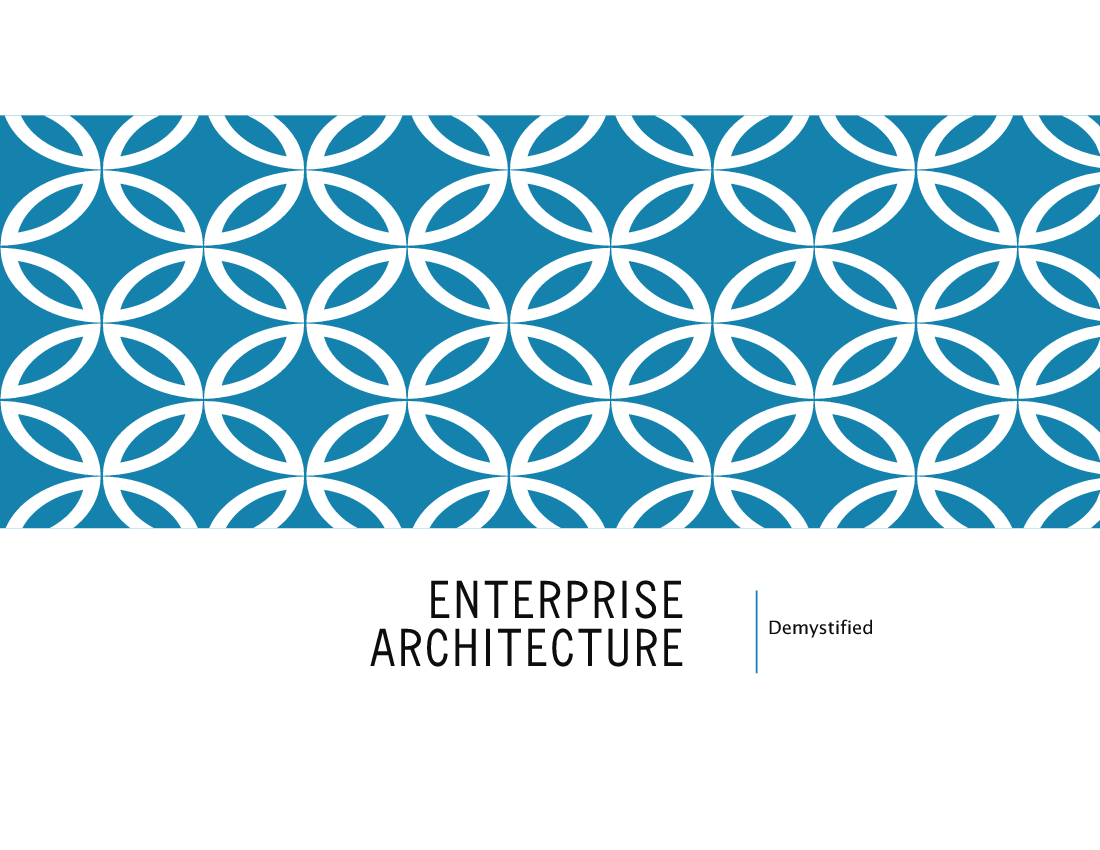This is a partial preview of Enterprise Architecture (28-slide PowerPoint presentation (PPTX)). Full document is 28 slides. 