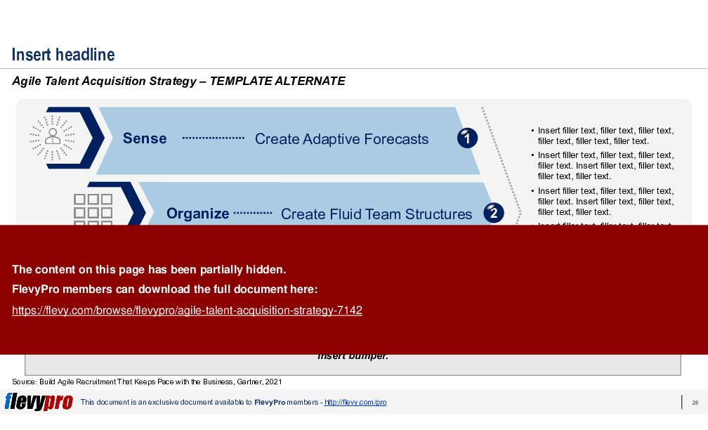 Agile Talent Acquisition Strategy (33-slide PPT PowerPoint presentation (PPTX)) Preview Image