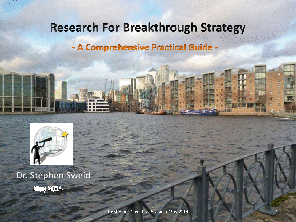 Research for Breakthrough Strategy: The Quest (225-page PDF document) Preview Image