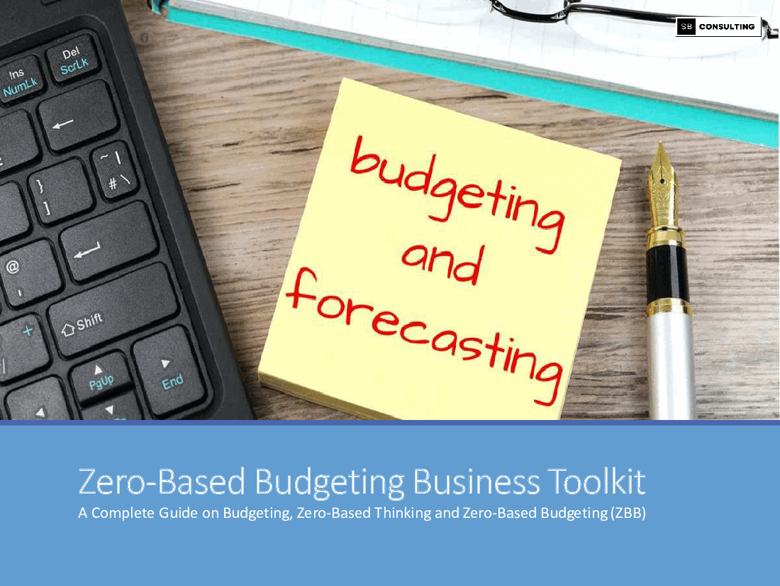 Zero Based Budgeting Business Toolkit (158-slide PPT PowerPoint presentation (PPTX)) Preview Image