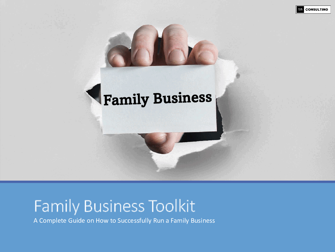 Family Business Toolkit