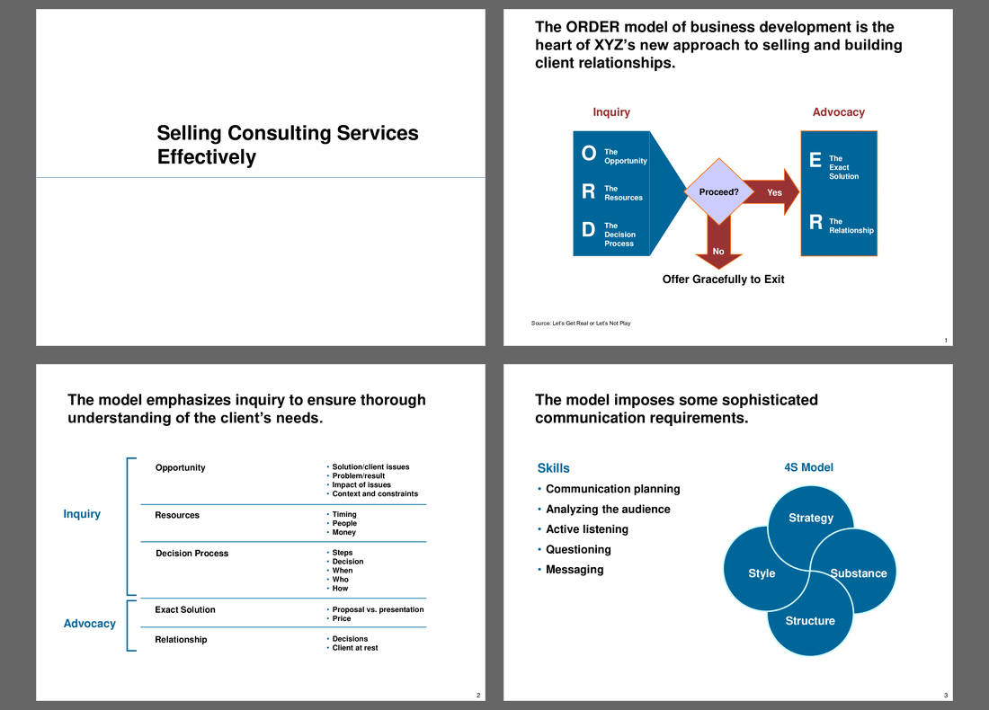 Selling Consulting Services Effectively (53-slide PPT PowerPoint presentation (PPT)) Preview Image