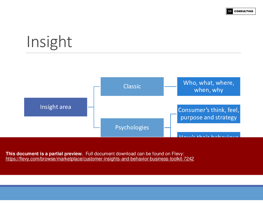 Customer Insights and Behavior Business Toolkit (164-slide PPT PowerPoint presentation (PPTX)) Preview Image