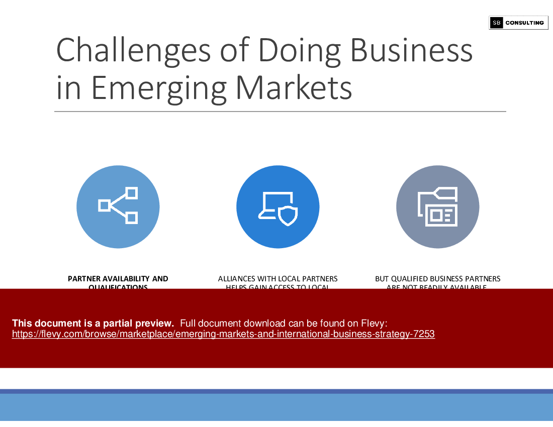 Emerging Markets and International Business Strategy (251-slide PowerPoint presentation (PPTX)) Preview Image