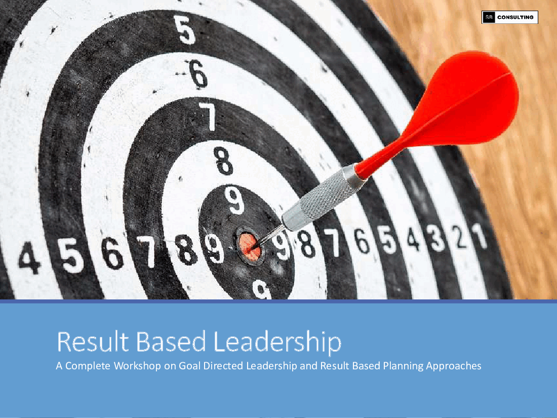 Result Based Leadership Toolkit