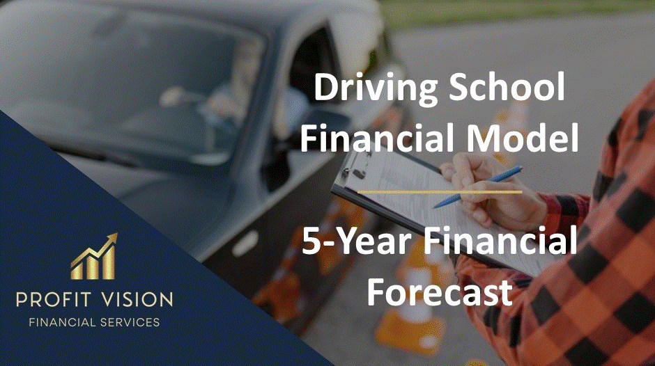 Driving School – 5 Year Financial Model (Excel template (XLSX)) Preview Image