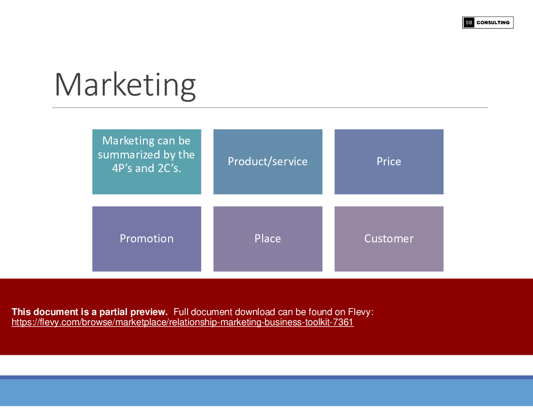 Relationship Marketing Business Toolkit (201-slide PPT PowerPoint presentation (PPTX)) Preview Image