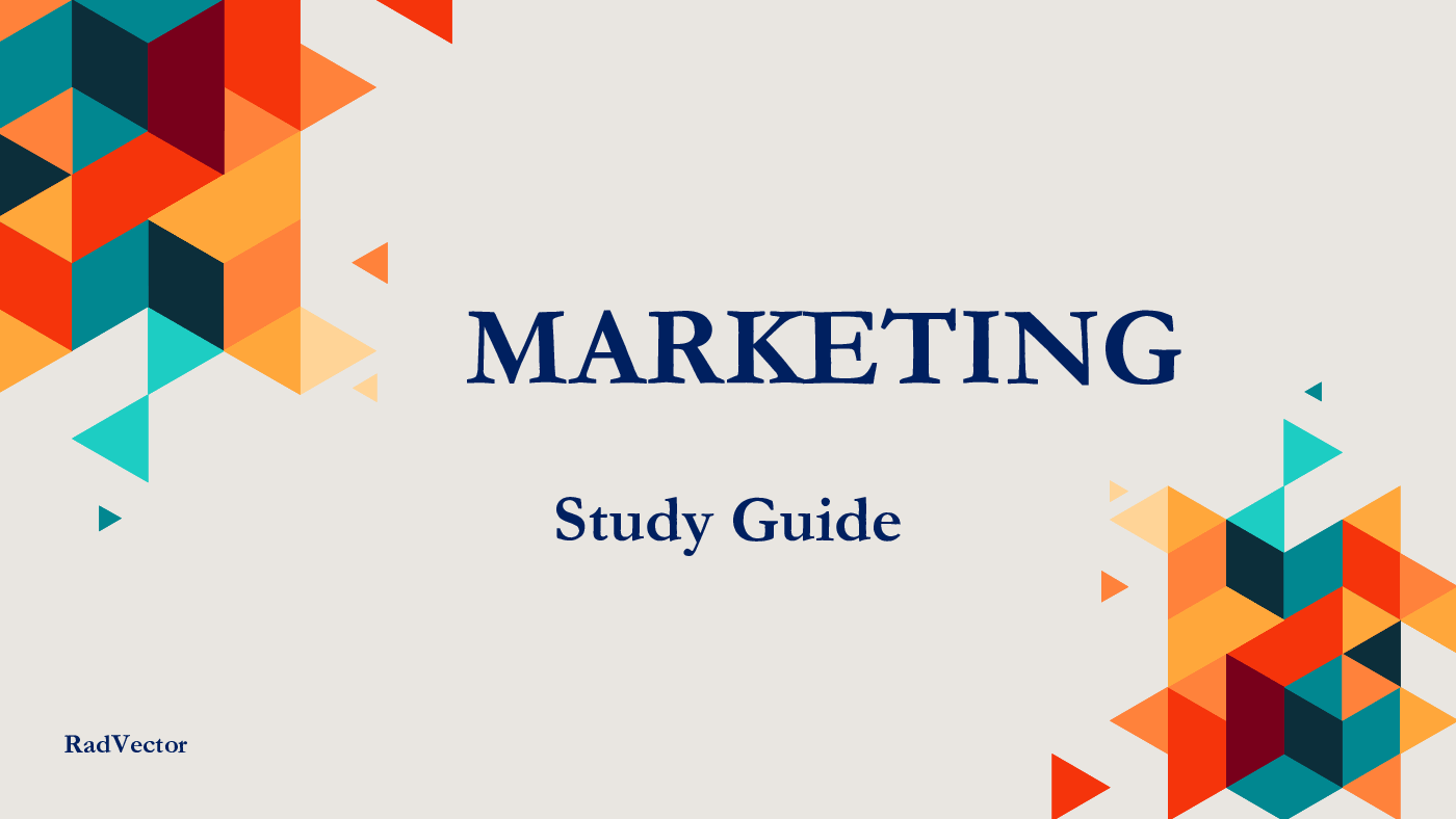 Marketing Study Guide (109-slide PPT PowerPoint presentation (PPTX)) Preview Image