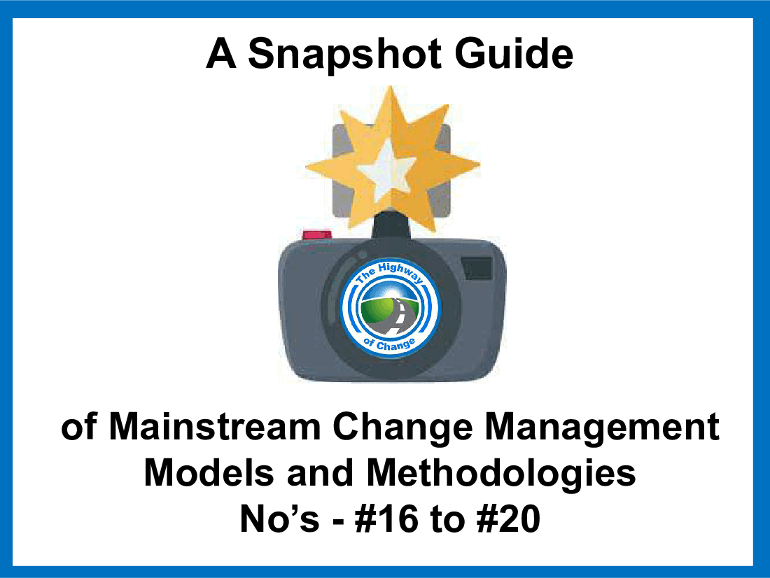 Change Management Models & Methodologies – Snapshot Guides 16-20