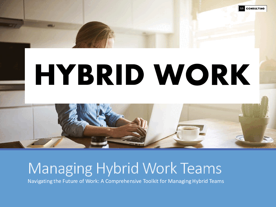 Managing Hybrid Work Teams (166-slide PowerPoint presentation (PPTX)) Preview Image