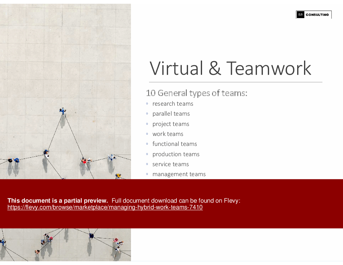 Managing Hybrid Work Teams (166-slide PowerPoint presentation (PPTX)) Preview Image