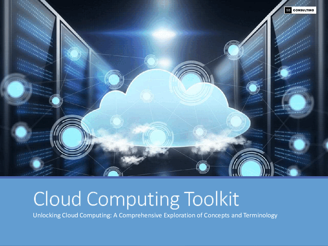 Cloud Computing Toolkit (236-slide PPT PowerPoint presentation (PPTX)) Preview Image
