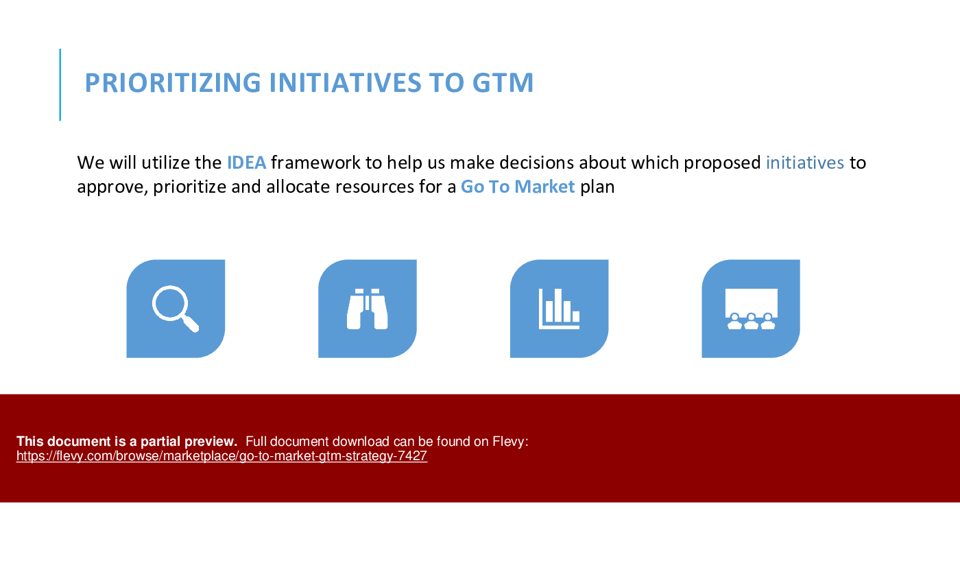 Go To Market (GTM) Strategy (86-slide PowerPoint presentation (PPTX)) Preview Image