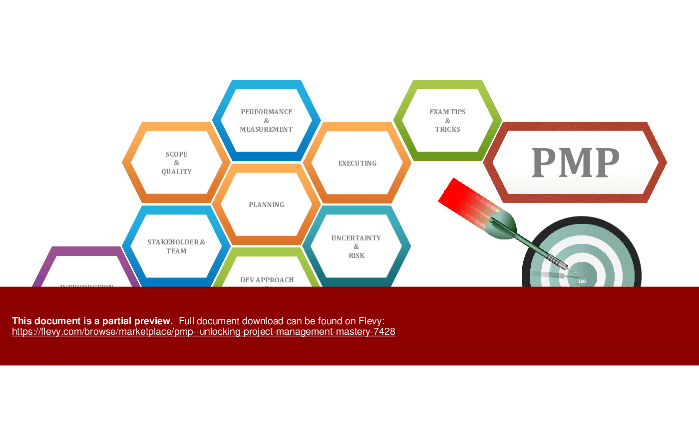 PMP - Unlocking Project Management Mastery (163-slide PPT PowerPoint presentation (PPTX)) Preview Image