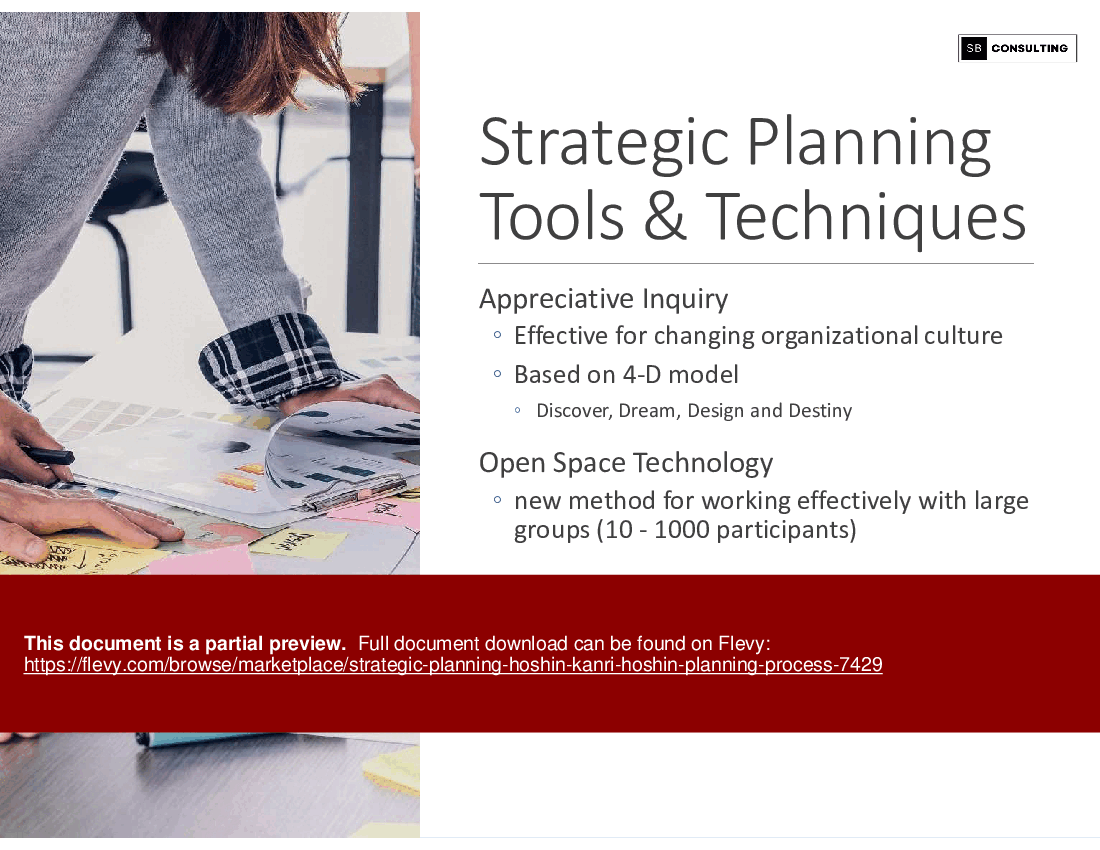 Strategic Planning: Hoshin Kanri (Hoshin Planning Process) (167-slide PPT PowerPoint presentation (PPTX)) Preview Image