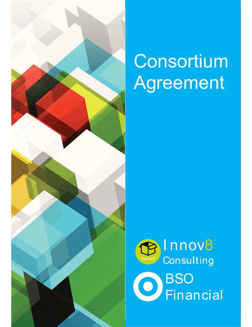 Consortium Agreement - Actual Example and Simple Template