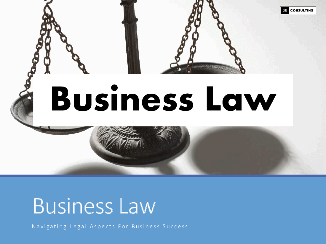 Business Law Toolkit