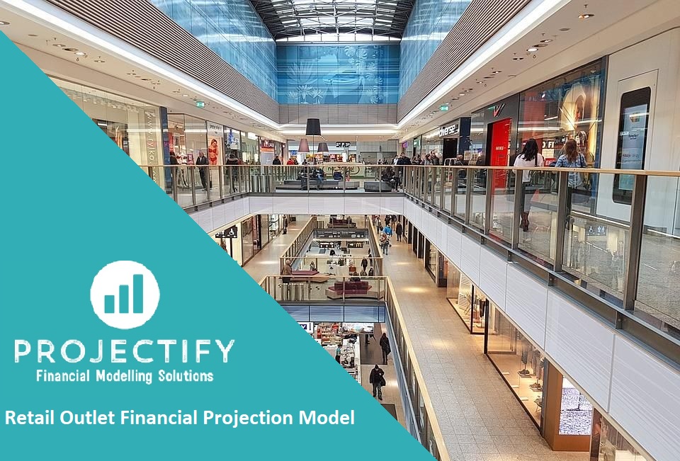 Retail Outlet Startup/Existing Business Financial Projection 3 Statement Model (Excel template (XLSX)) Preview Image