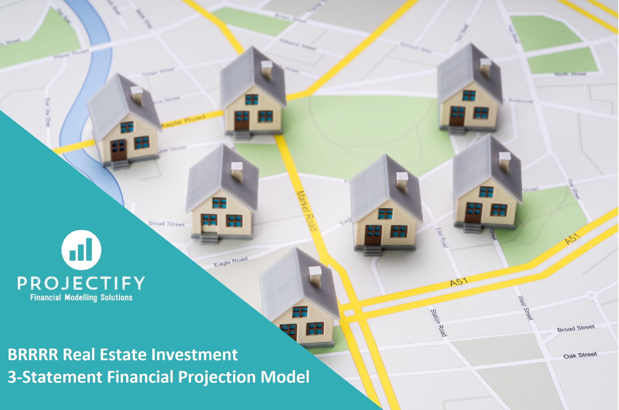 Buy, Rehab, Rent, Refinance, Repeat (BRRRR) Real Estate Investment 3 Statement Model