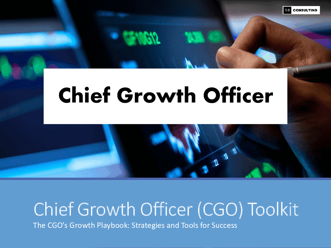 Chief Growth Officer (CGO) Toolkit (319-slide PPT PowerPoint presentation (PPTX)) Preview Image